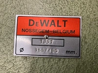 De walt zaagmachine onderdelen - afbeelding 6 van  9