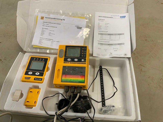 De witt-gasetechnik rla100 ruimte bewaak meter set - afbeelding 2 van  5