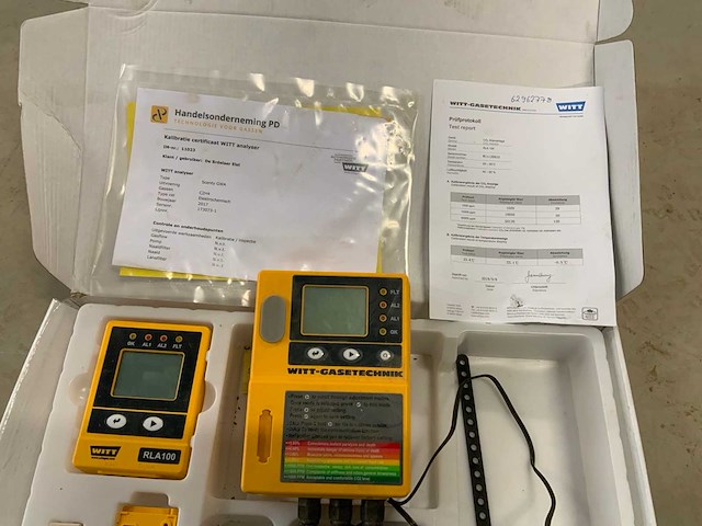 De witt-gasetechnik rla100 ruimte bewaak meter set - afbeelding 4 van  5
