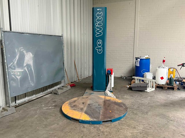 De witt wp2 pallet wikkelmachine - afbeelding 1 van  5