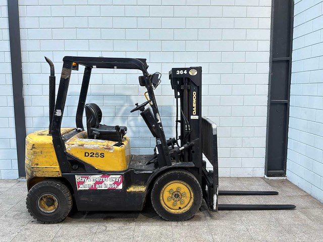 Deawoo - 1999 - d20-s2 - vorkheftruck - afbeelding 11 van  18
