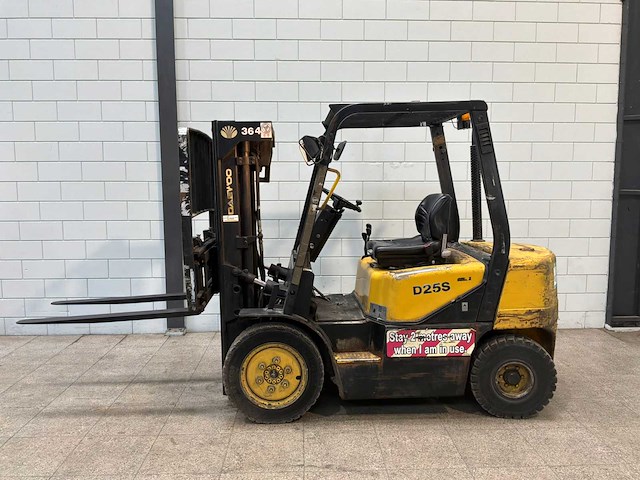 Deawoo - 1999 - d20-s2 - vorkheftruck - afbeelding 16 van  18