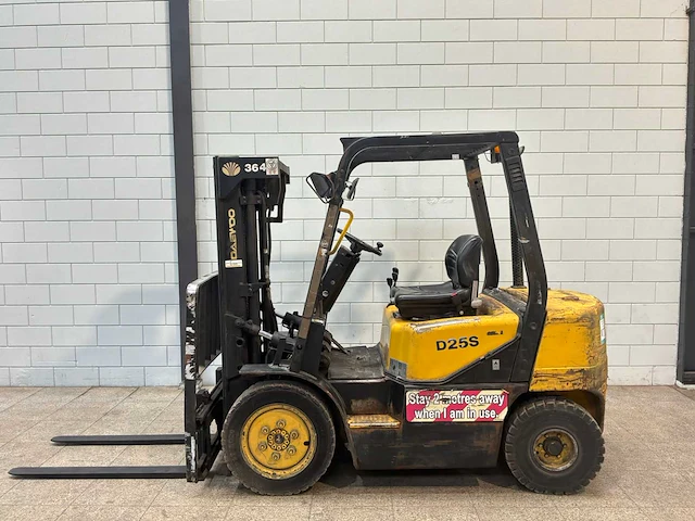 Deawoo - 1999 - d20-s2 - vorkheftruck - afbeelding 12 van  18