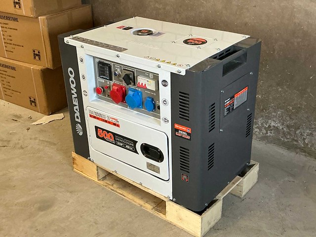 Deawoo ddae10500dse 3g stroomgenerator - afbeelding 2 van  6