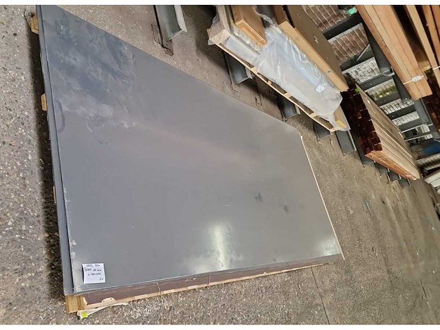 Debo - trespa panelen antraciet/grijs ral 7016 3050x1300x6 mm (2x) - afbeelding 1 van  1