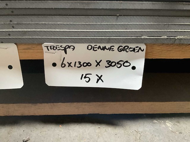 Debo - trespa panelen dennen groen 3050x1300x6 mm (15x) - afbeelding 3 van  3