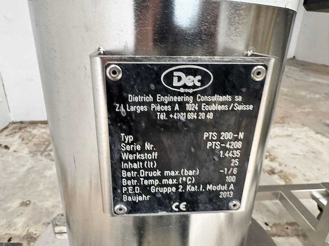 Dec - pts 220-n - powder transfer system - 2013 - afbeelding 7 van  10