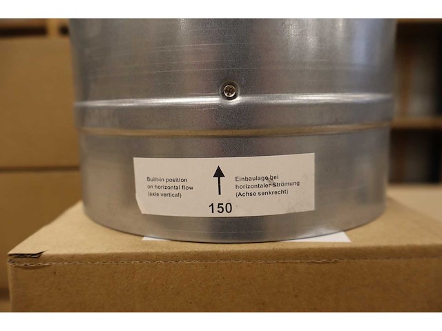 Dec international - bds150 - - vlinderklep ventilatiekanaal (10x) - afbeelding 5 van  6