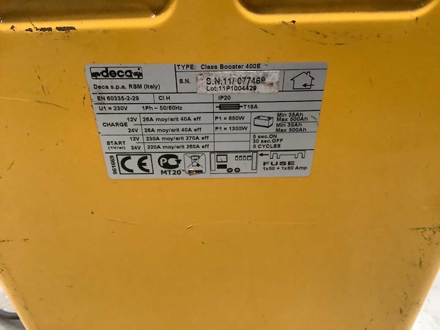 Deca - class 400 - acculader - afbeelding 4 van  4