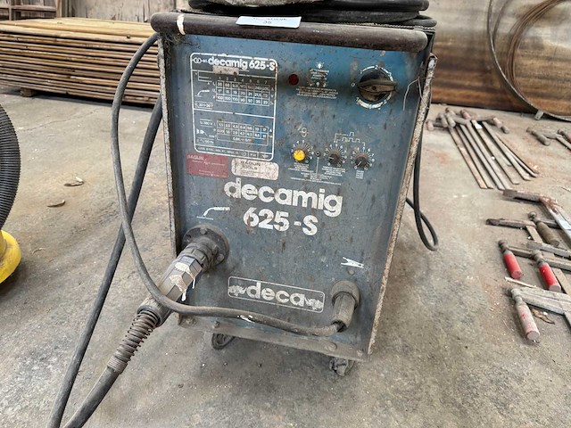 Deca - decamig 625-s - mig lasapparaat - afbeelding 2 van  4