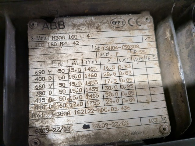 Decantercentrifuge, alfa laval, al dec g2-60, 2004 - afbeelding 3 van  33
