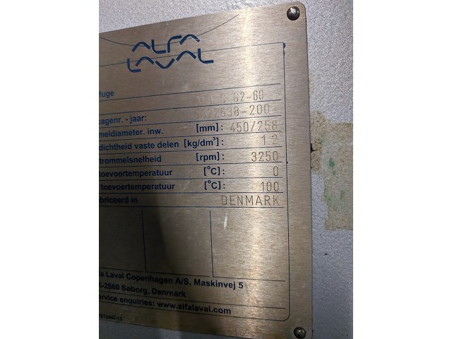 Decantercentrifuge, alfa laval, al dec g2-60, 2004 - afbeelding 7 van  33