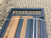 Deck draaideur tuinpoort - afbeelding 5 van  6