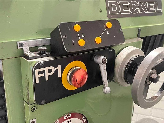 Deckel fp1 aktiv universele freesmachine - afbeelding 2 van  7