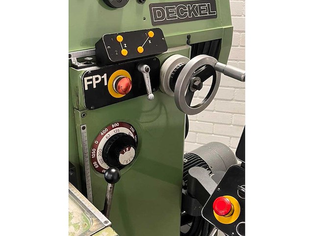 Deckel fp1 aktiv universele freesmachine - afbeelding 6 van  7