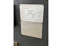 Deckel fp1 aktiv universele freesmachine - afbeelding 4 van  13