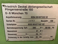 Deckel fp4a universele freesmachine - afbeelding 10 van  19