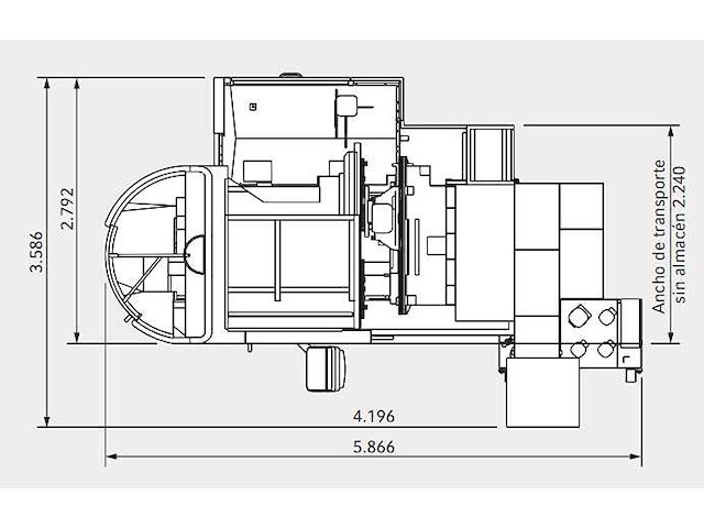 Deckel maho - dmc65 h duoblock - horizontal cnc machining center - 2009 - afbeelding 1 van  4