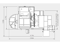 Deckel maho - dmc65 h duoblock - horizontal cnc machining center - 2009 - afbeelding 1 van  4