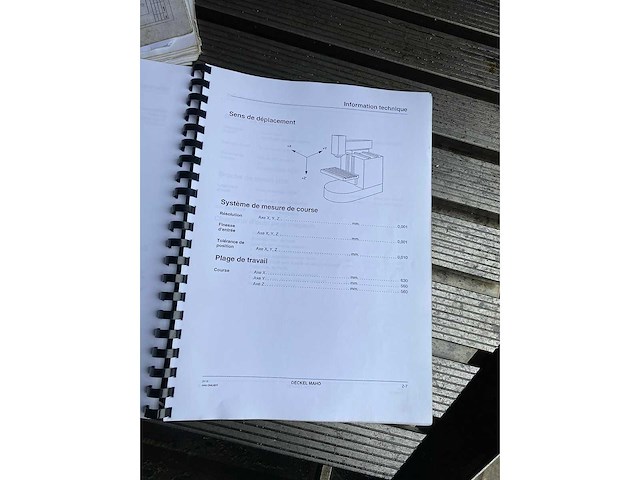 Deckel maho - dmu 60t - cnc-milling machine - 2001 - afbeelding 8 van  18