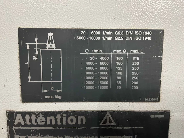 Deckel maho - dmu 60t - cnc-milling machine - 2001 - afbeelding 4 van  36