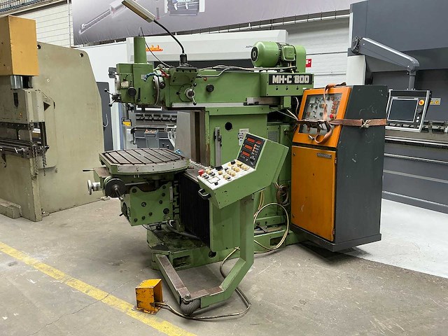 Deckel maho - mh 800 c - universal milling machine - afbeelding 5 van  12