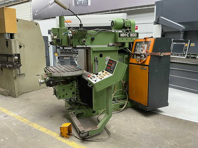 Deckel maho - mh 800 c - universal milling machine - afbeelding 5 van  12