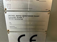 Deckel maho dmc 103v cnc universele machinecentrum - afbeelding 5 van  14