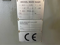 Deckel maho dmc 103v cnc universele machinecentrum - afbeelding 6 van  14