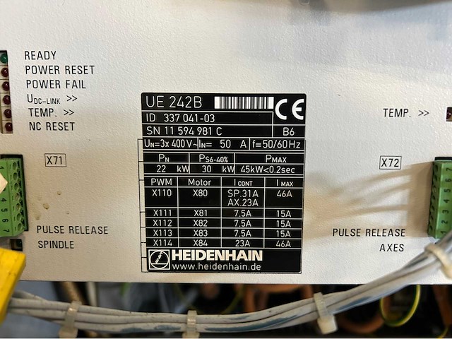 Deckel maho dmc 103v cnc universele machinecentrum - afbeelding 9 van  13