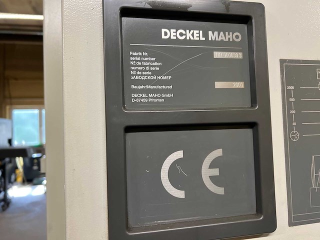 Deckel maho dmu80p - 5 axis machine centre - afbeelding 15 van  23