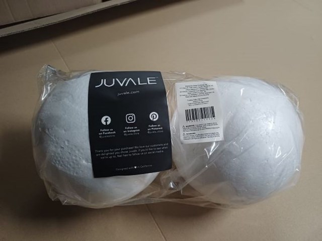 Deco bal piepschuim set van 2 stuks 24 sets - afbeelding 5 van  7