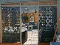 Deco element elipse 180x90cm cortonstaal - afbeelding 3 van  3