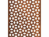 Deco element elipse 180x90cm cortonstaal - afbeelding 1 van  1