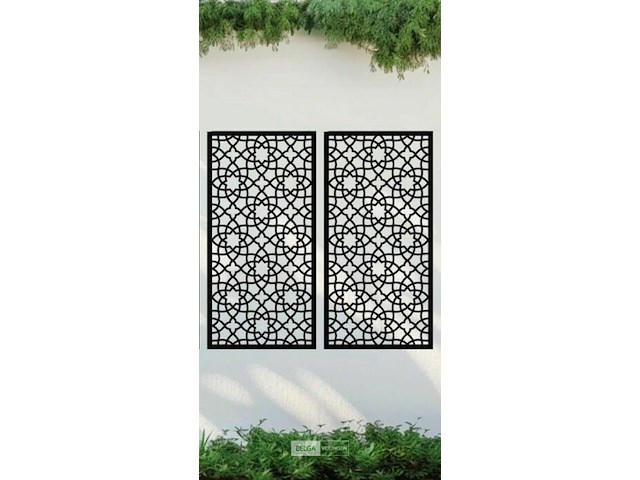 Deco element mouharabiy 180x90cm zwart - afbeelding 2 van  6