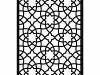 Deco element mouharabiy 180x90cm zwart - afbeelding 1 van  6