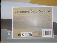 Deco garland 9 stuks in krat m - afbeelding 3 van  5