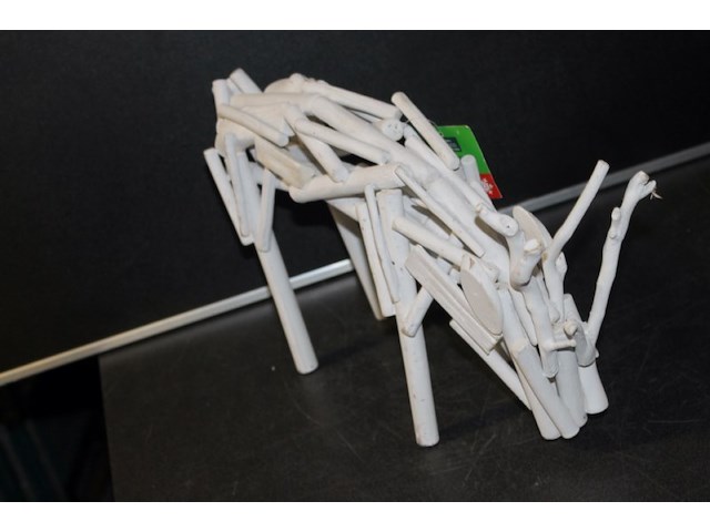 Deco hert wit 3x los - afbeelding 5 van  5
