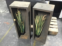 Deco kastje (2x) - afbeelding 2 van  2