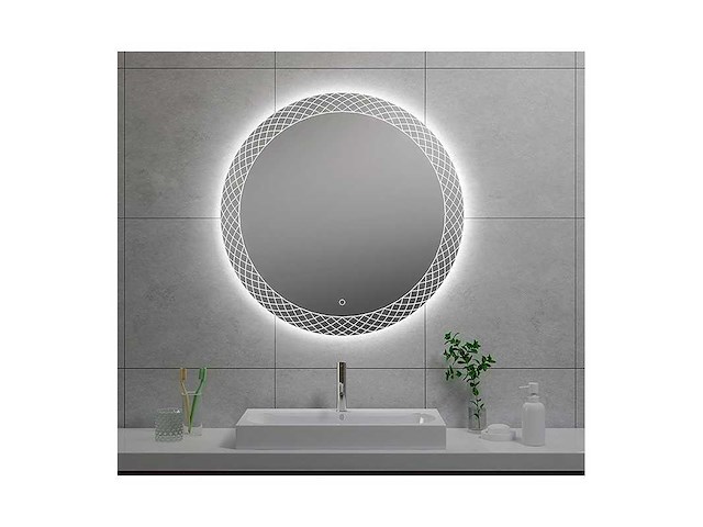 Deco led-spiegel - afbeelding 1 van  2