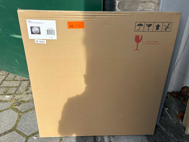 Deco led-spiegel - afbeelding 2 van  2