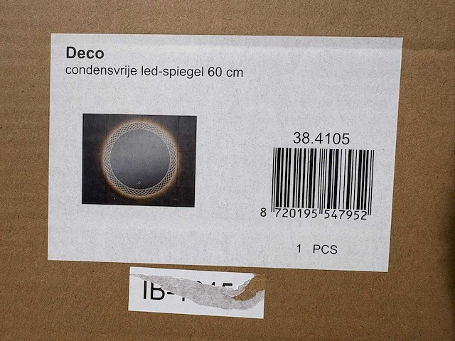 Deco led-spiegel - afbeelding 2 van  3