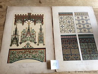 Deco platen 2stuks - afbeelding 1 van  3