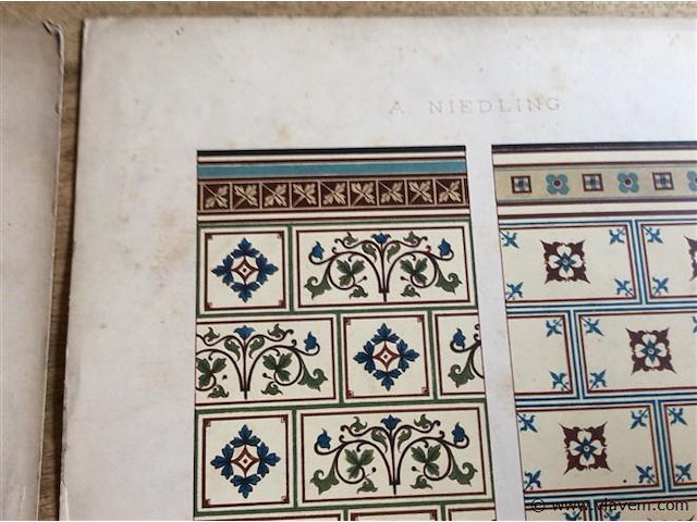 Deco platen 2stuks - afbeelding 3 van  3