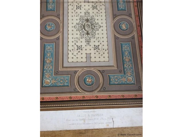 Deco platen 2stuks - afbeelding 2 van  3