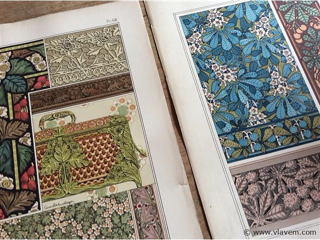 Deco platen 2stuks - afbeelding 2 van  2