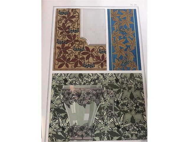 Deco platen 2stuks - afbeelding 3 van  3