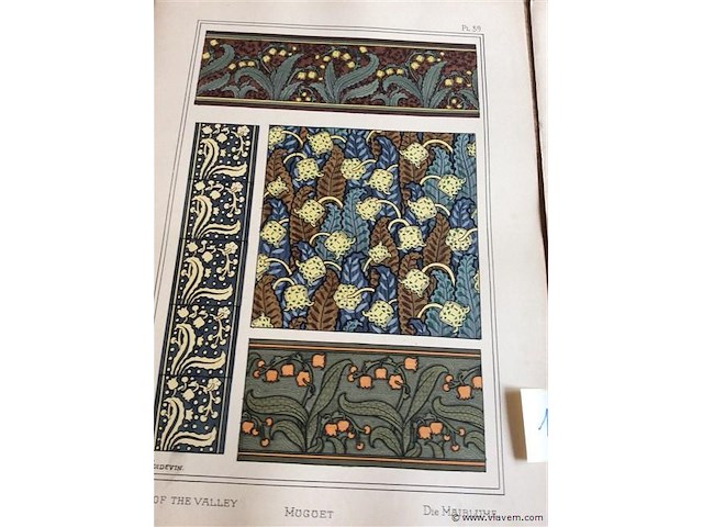 Deco platen 2stuks - afbeelding 2 van  3