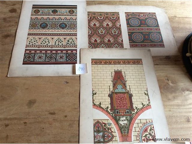 Deco platen 3stuks - afbeelding 1 van  3