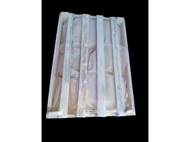 Deco roos in bakje geel 8 set - afbeelding 8 van  11